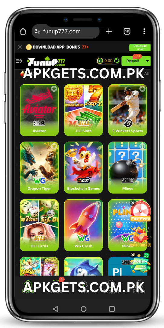 FunUp777 Game App download