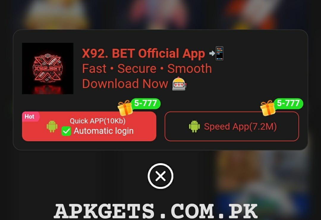 X92 Bet Download App